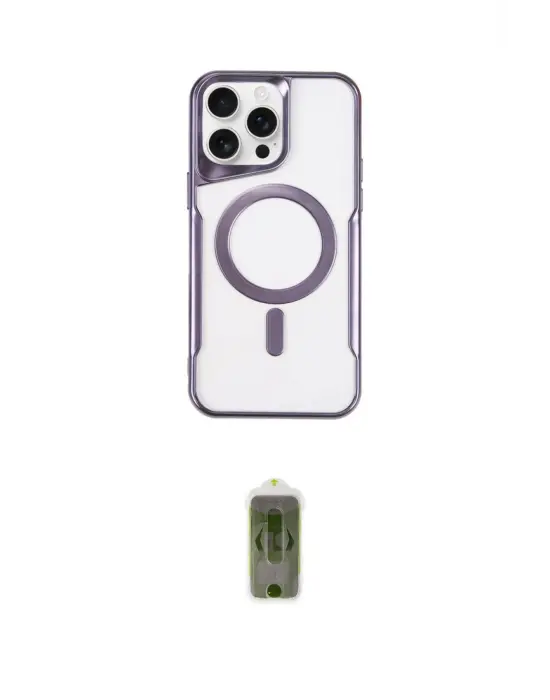 ieg™ iPhone 14 Pro Kılıf Yadigar Klasik Özel Seri - Siyah Joko Magic 5D Hayalet Cam