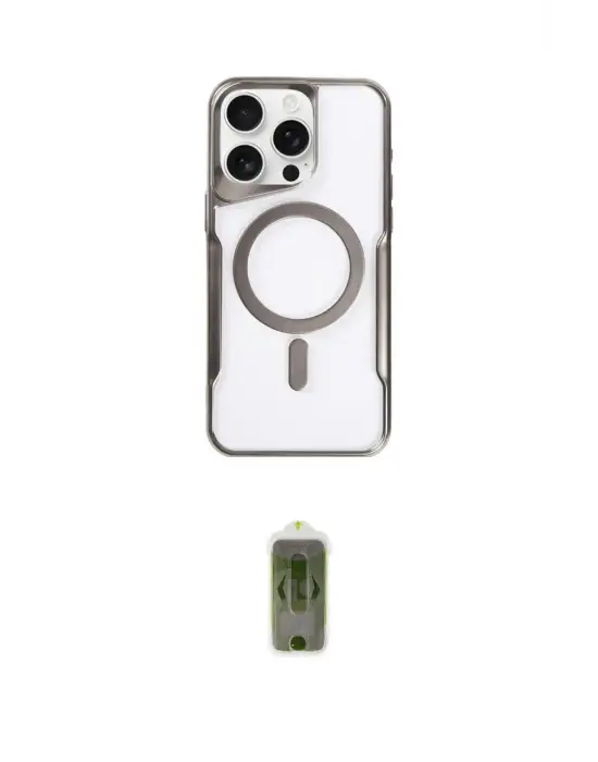 ieg™ iPhone 14 Pro Kılıf Yadigar Klasik Özel Seri - Siyah Joko Magic 5D Hayalet Cam
