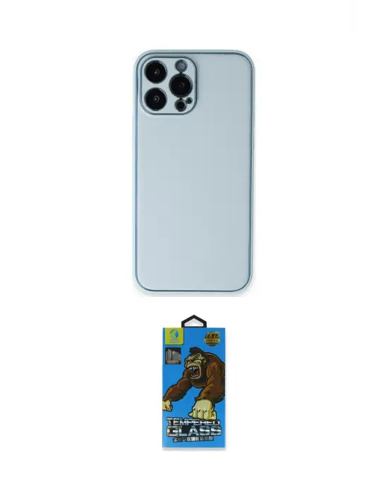ieg™ iPhone 14 Pro Kılıf Yadigar Klasik - Siyah 18D Cam Ekran Koruyucu