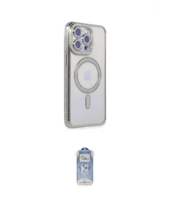 ieg™ iPhone 14 Pro Kılıf Zirve Doku Prime - Siyah Joko Magic 5D Cam