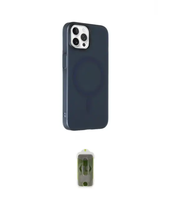 ieg™ iPhone 14 Pro Max Kılıf Çekirdek Modern Prime - Siyah Joko Magic 5D Hayalet Cam