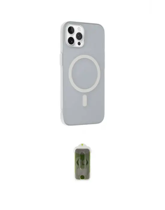 ieg™ iPhone 14 Pro Max Kılıf Çekirdek Modern Prime - Siyah Joko Magic 5D Hayalet Cam