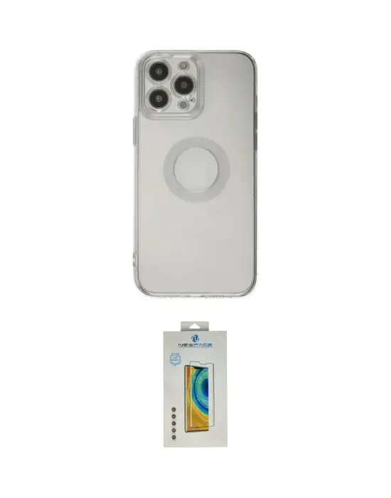 ieg™ iPhone 14 Pro Max Kılıf Kutup Klasik - Siyah Polymer Nano Ekran Koruyucu