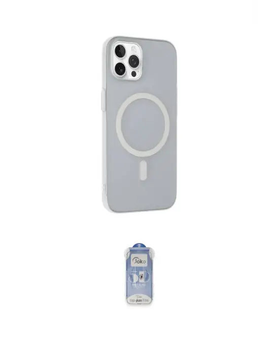ieg™ iPhone 15 Pro Kılıf Çekirdek Modern Prime - Siyah Joko Magic 5D Cam