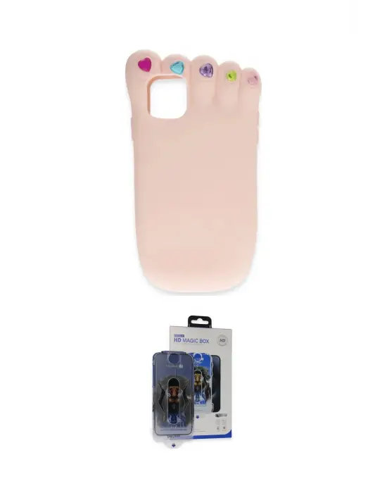 ieg™ iPhone 15 Pro Max Kılıf Akış Yansıma - Siyah Vanessa Magic Cam
