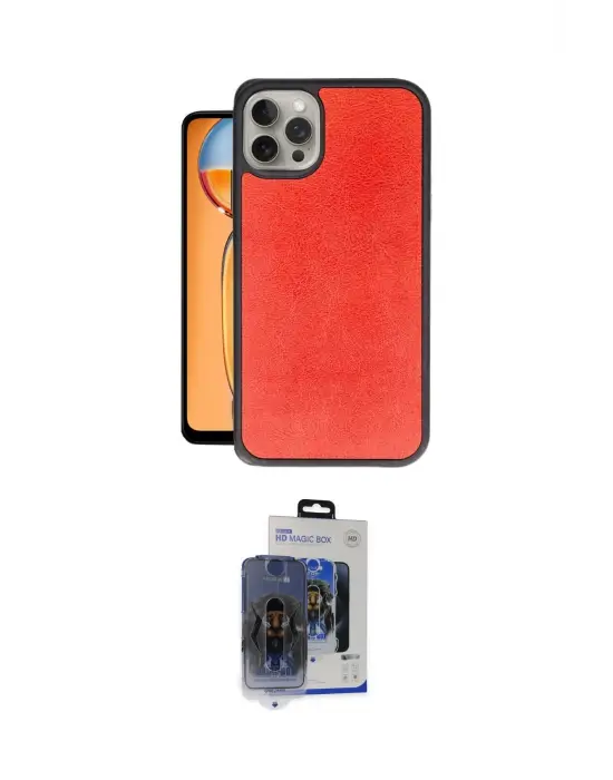 ieg™ iPhone 15 Pro Max Kılıf Kıvılcım Işık Serisi - Siyah Vanessa Magic Cam