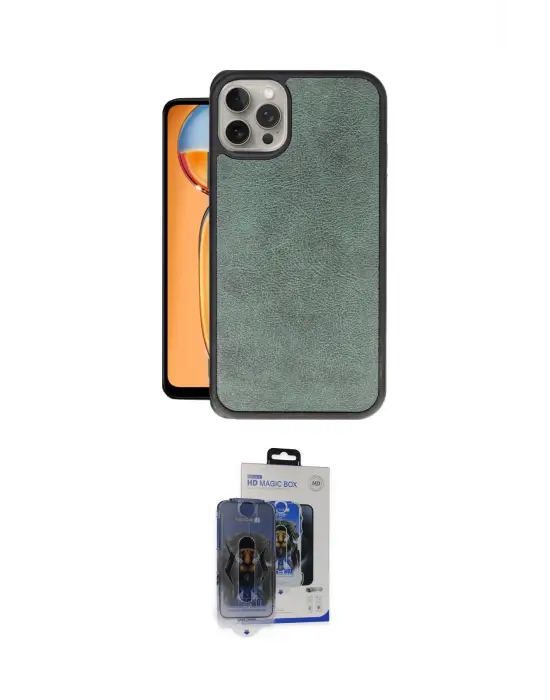 ieg™ iPhone 15 Pro Max Kılıf Kıvılcım Işık Serisi - Siyah Vanessa Magic Cam