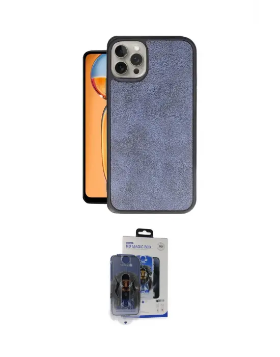 ieg™ iPhone 15 Pro Max Kılıf Kıvılcım Işık Serisi - Siyah Vanessa Magic Cam