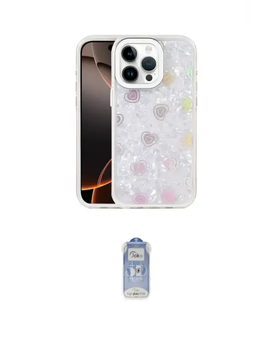 ieg™ iPhone 16 Pro Kılıf Odak Prime - Siyah Joko Magic 5D Cam