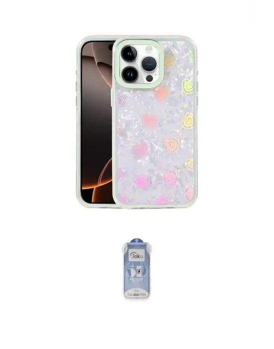 ieg™ iPhone 16 Pro Kılıf Odak Prime - Siyah Joko Magic 5D Cam