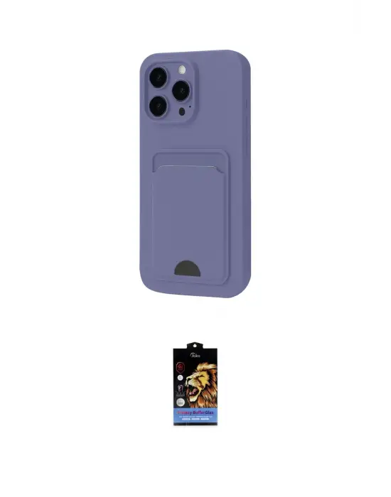 ieg™ iPhone 16 Pro Kılıf Vadi Çizgi Prime - Siyah Buffer Hayalet Cam Ekran Koruyucu
