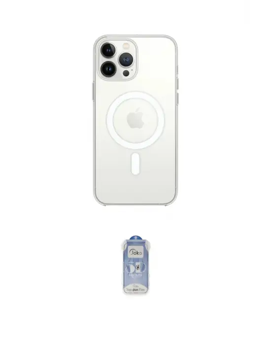 ieg™ iPhone 16 Pro Max Kılıf Kutup Klasik Serisi - Siyah Joko Magic 5D Cam