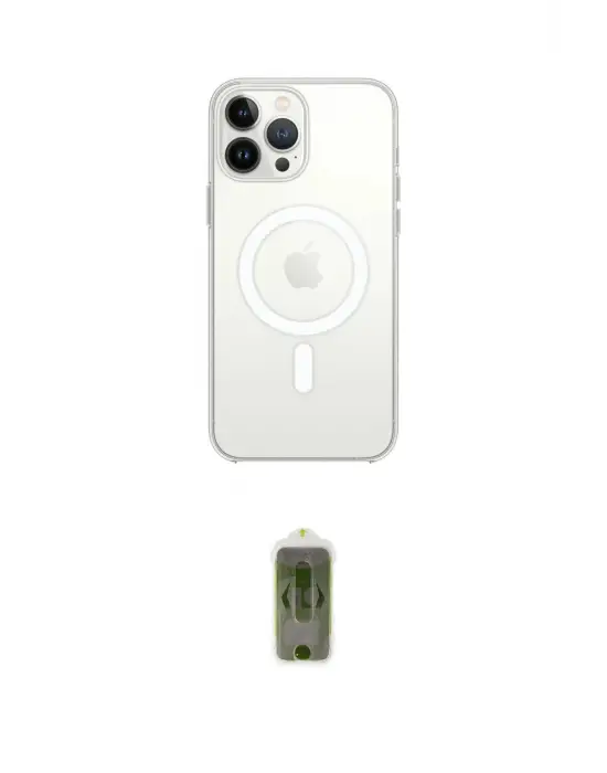 ieg™ iPhone 16 Pro Max Kılıf Kutup Klasik Serisi - Siyah Joko Magic 5D Hayalet Cam