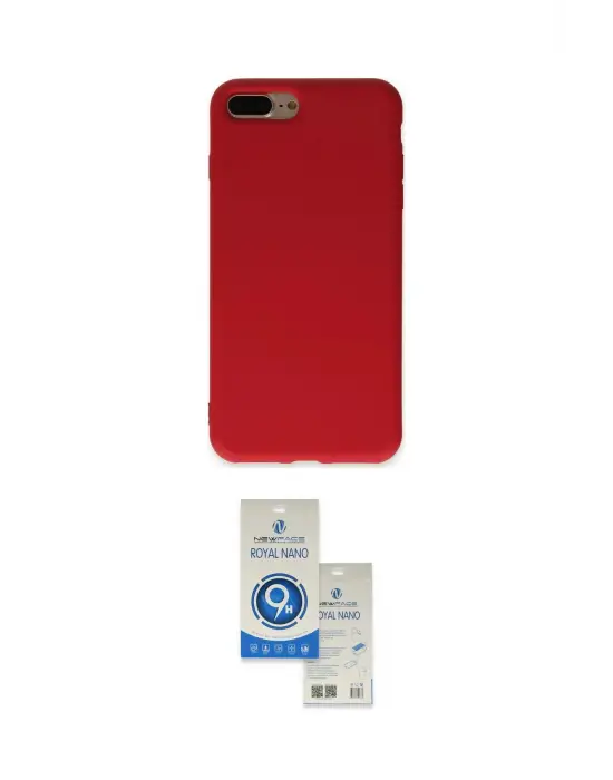 ieg™ iPhone 7 Plus Kılıf Ahenk Serisi - Şeffaf Royal Nano Ekran Koruyucu