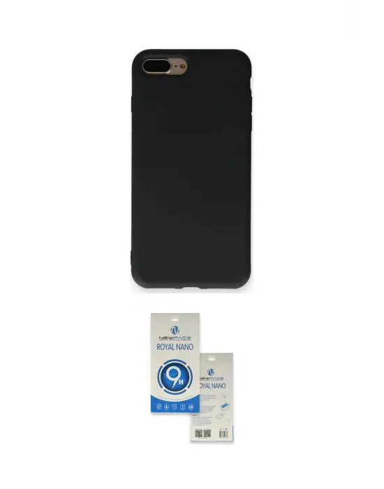 ieg™ iPhone 7 Plus Kılıf Ahenk Serisi - Şeffaf Royal Nano Ekran Koruyucu