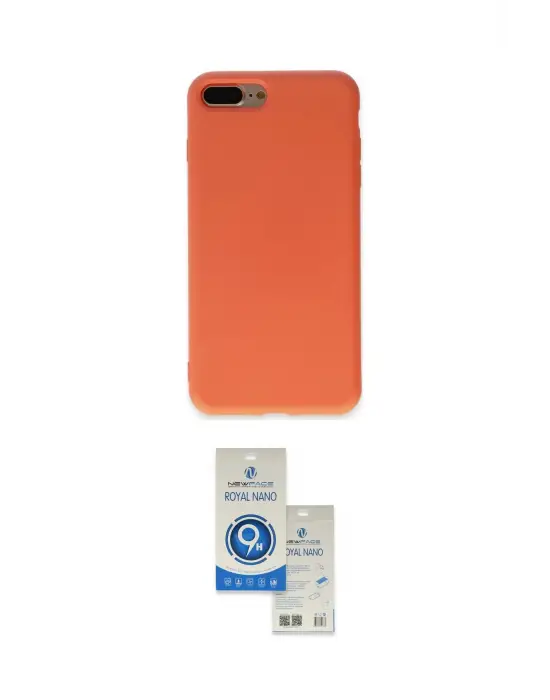ieg™ iPhone 7 Plus Kılıf Ahenk Serisi - Şeffaf Royal Nano Ekran Koruyucu