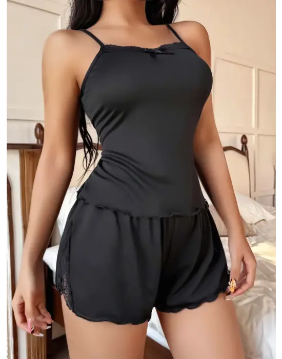 ieg™ Kadın Yırtmaçlı Şortlu Pijama Takım 5180