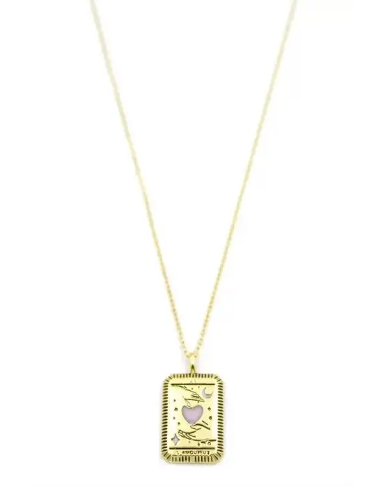 IEG - Kalp Tarot Kolye - Altın