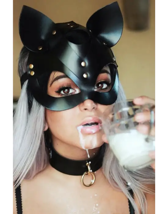 ieg™ Kedi Kulak Maske ve Tasma İkili Set
