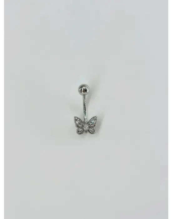 IEG - Kelebek Detaylı Göbek Piercing