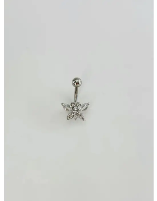 IEG - Kelebek Detaylı Göbek Piercing