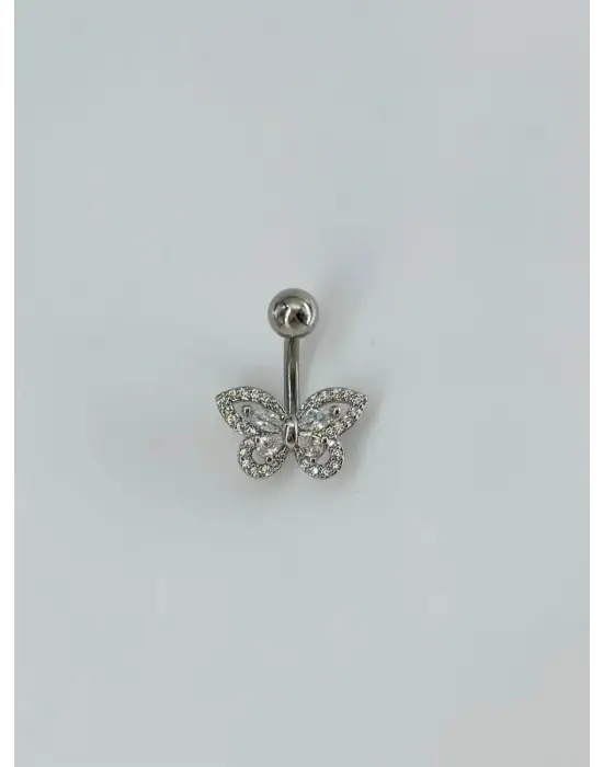 IEG - Kelebek Detaylı Göbek Piercing
