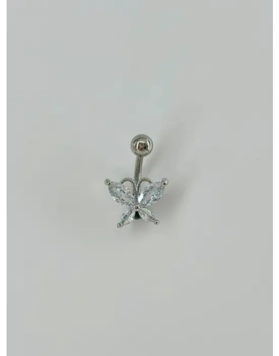 IEG - Kelebek Detaylı Göbek Piercing
