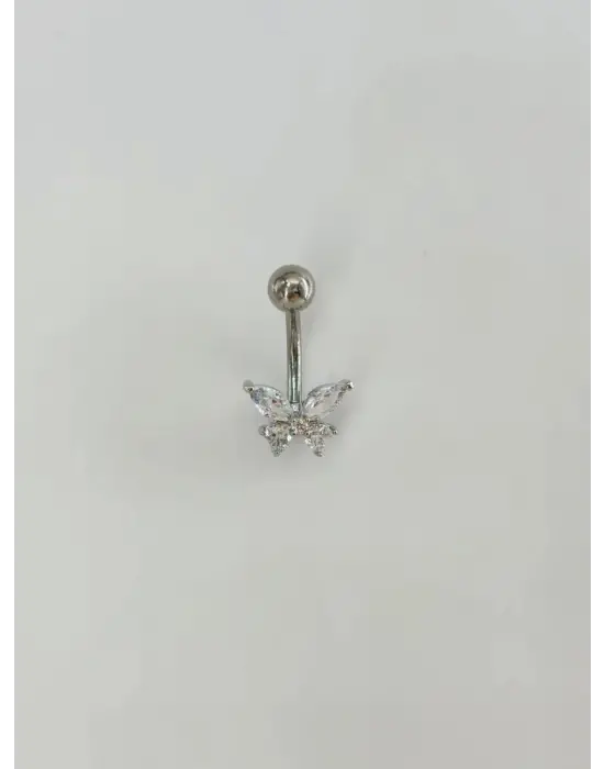 IEG - Kelebek Detaylı Göbek Piercing