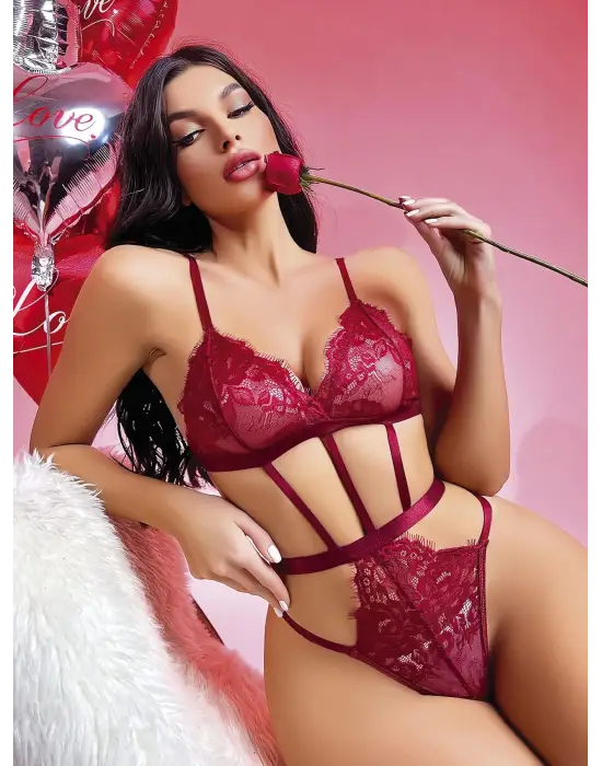 ieg™ Lastik Detaylı Fantezi Body