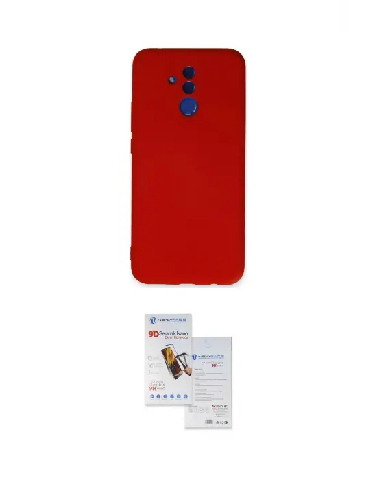 ieg™ Mate 20 Lite Kılıf Ahenk Serisi - Siyah Seramik Nano Ekran Koruyucu