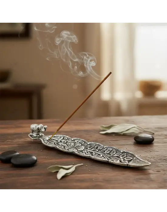 Metal Kayık Fil Tasarımı Tütsülük Model 1