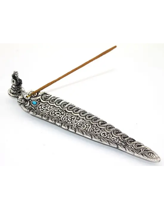 Metal Kayık Ganeşa Tütsülük Model 3