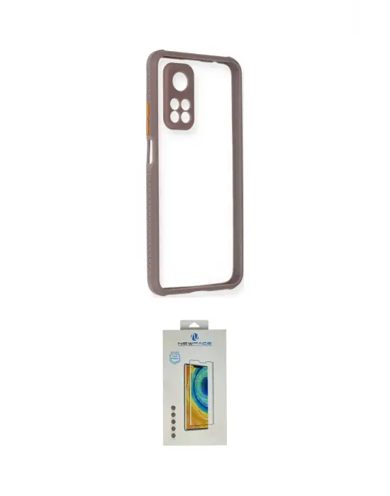 ieg™ Mi 10T Pro Kılıf Nova Asil Özel Seri - Şeffaf Polymer Nano Ekran Koruyucu