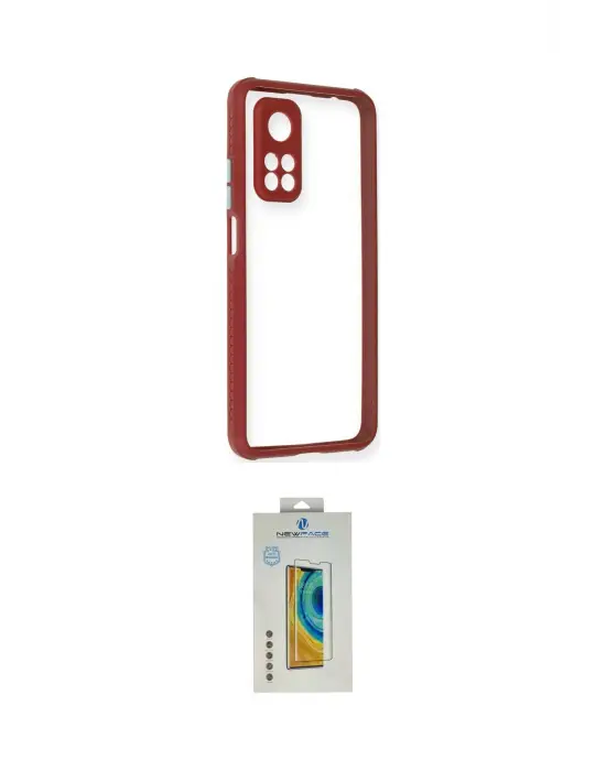 ieg™ Mi 10T Pro Kılıf Nova Asil Özel Seri - Şeffaf Polymer Nano Ekran Koruyucu