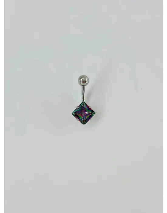 IEG - Mistik Topaz Taşlı Göbek Piercing