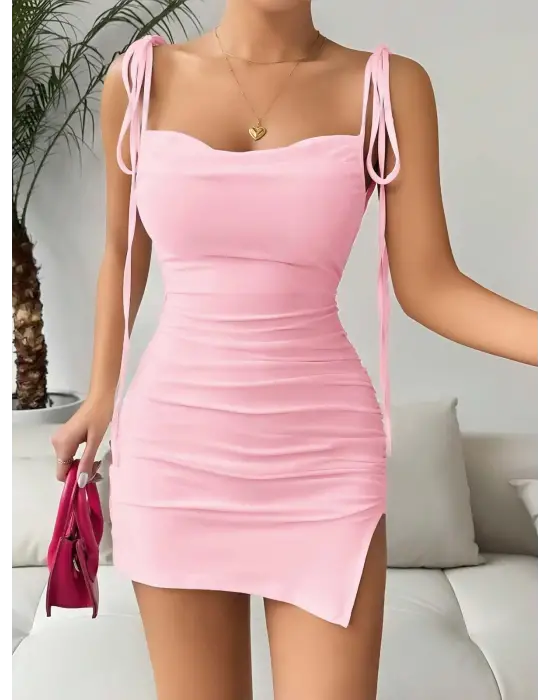 ieg™ Pembe Fantezi Clup Elbisesi 5034