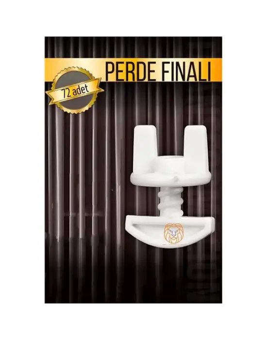 Perde Finali Perde Sonlandırıcı Stop Korniş Finali Sonu 72 Adet 721327