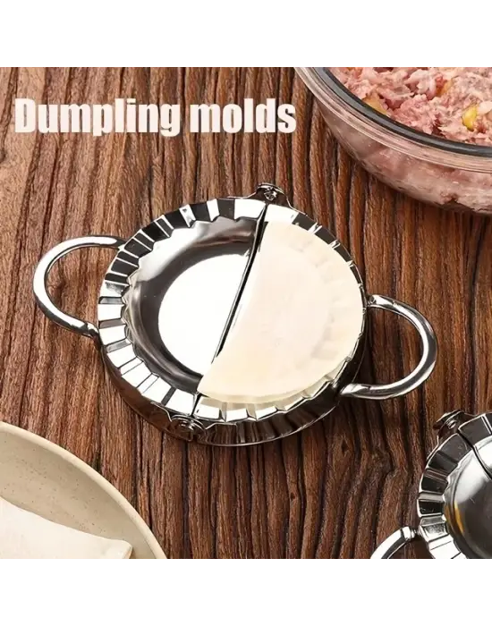 ieg™ Pratik Hamur Kapatma Aparatı – Çiğ Börek, Mantı Ve Poğaça Kalıbı (7.5 Cm)