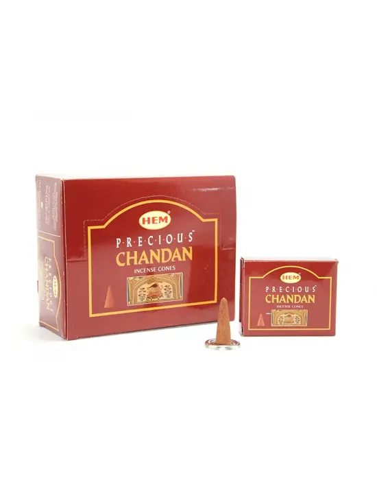 Precious Chandan Aromalı Konik Tütsü
