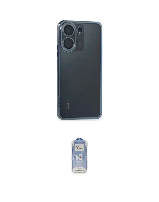 ieg™ Redmi 13C Kılıf Vadi Minimal - Siyah Joko Magic 5D Cam