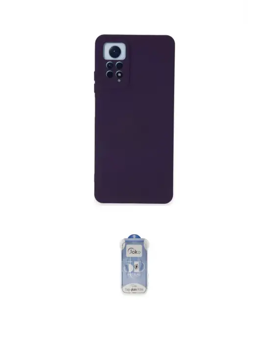 ieg™ Redmi Note 12 Pro 4G Kılıf Ahenk Serisi - Siyah Joko Magic 5D Cam