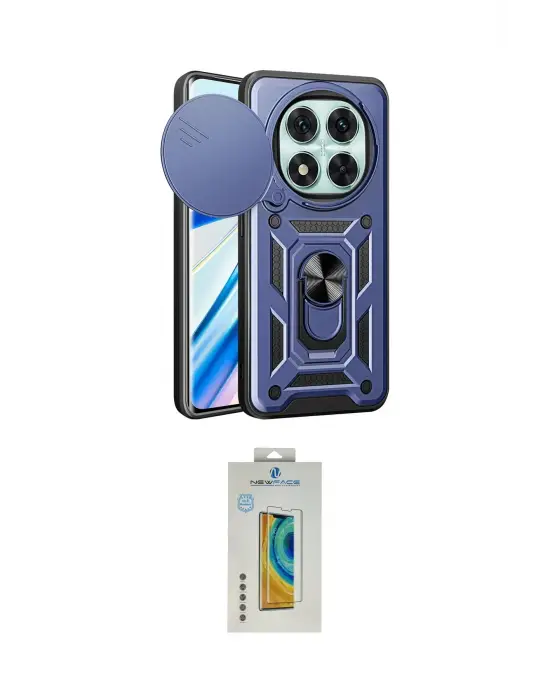 ieg™ Redmi Note 14 Pro 4G Kılıf Ahenk Klasik - Şeffaf Polymer Nano Ekran Koruyucu