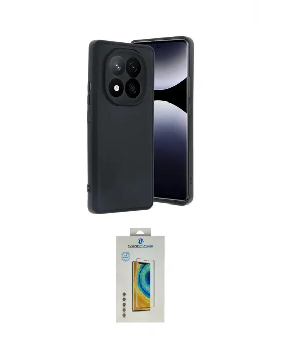 ieg™ Redmi Note 14 Pro 4G Kılıf Kıvılcım Işık Serisi - Şeffaf Polymer Nano Ekran Koruyucu