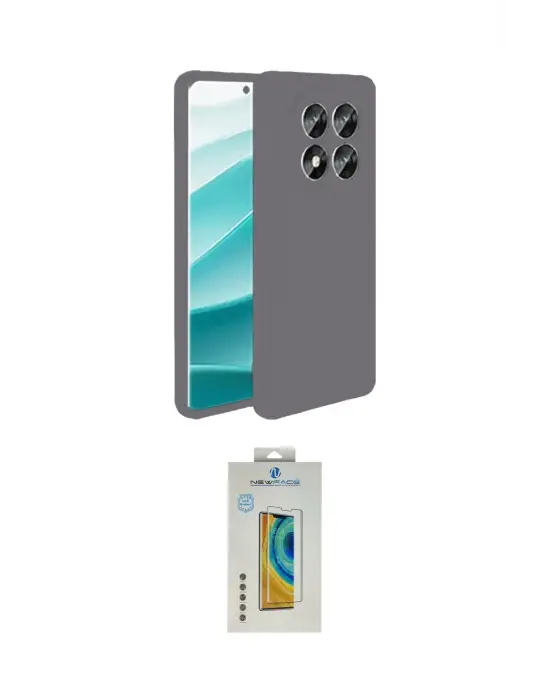 ieg™ Redmi Note 14 Pro 4G Kılıf Kozmos Yansıma Özel Seri - Şeffaf Polymer Nano Ekran Koruyucu