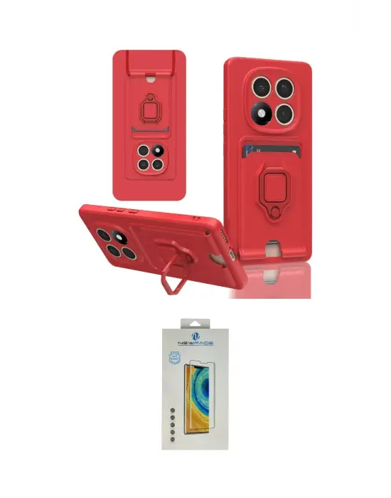 ieg™ Redmi Note 14 Pro 4G Kılıf Vadi Form Prime - Şeffaf Polymer Nano Ekran Koruyucu