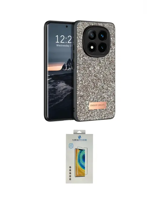 ieg™ Redmi Note 14 Pro 4G Kılıf Vadi Klasik Serisi - Şeffaf Polymer Nano Ekran Koruyucu