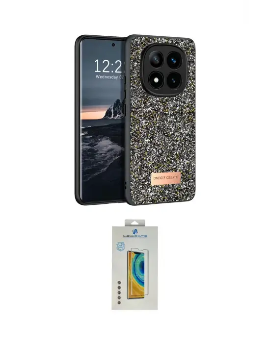ieg™ Redmi Note 14 Pro 4G Kılıf Vadi Klasik Serisi - Şeffaf Polymer Nano Ekran Koruyucu