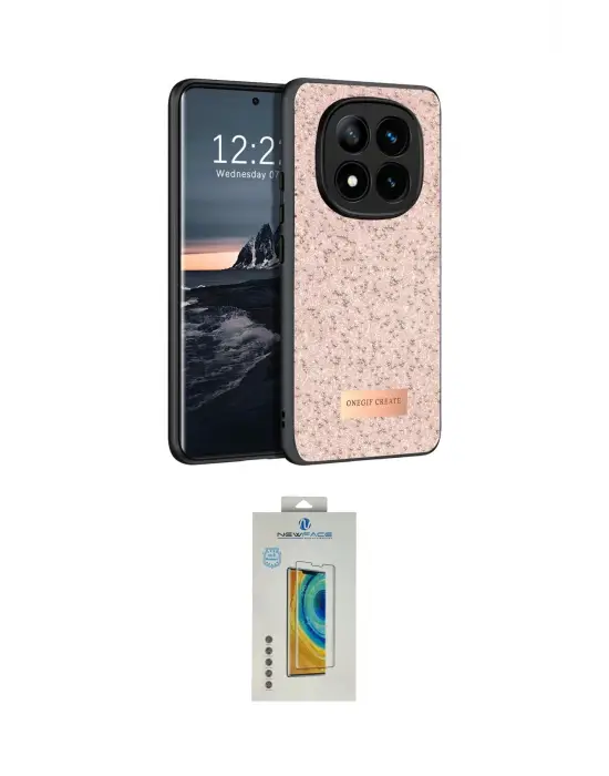 ieg™ Redmi Note 14 Pro 4G Kılıf Vadi Klasik Serisi - Şeffaf Polymer Nano Ekran Koruyucu