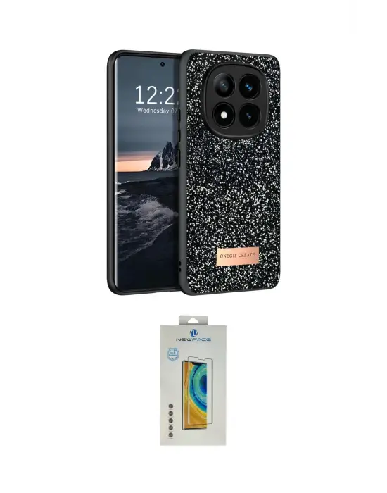 ieg™ Redmi Note 14 Pro 4G Kılıf Vadi Klasik Serisi - Şeffaf Polymer Nano Ekran Koruyucu