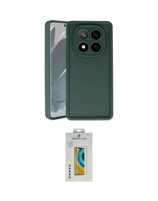 ieg™ Redmi Note 14 Pro 4G Kılıf Yankı Yansıma Özel Seri - Şeffaf Polymer Nano Ekran Koruyucu